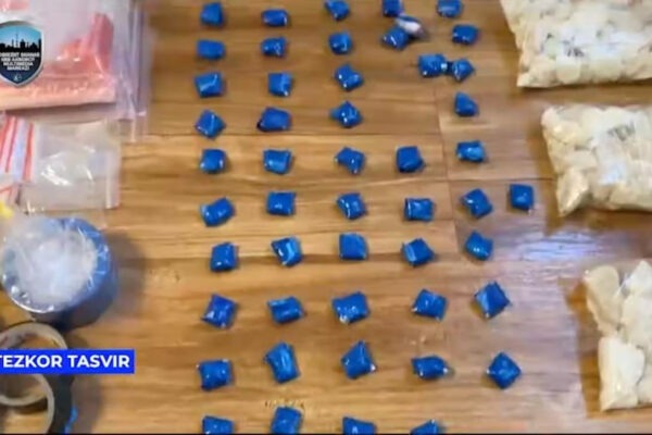 Toshkentda uyida 1,5 mlrd so‘mlik sintetik giyohvand vositalarni saqlayotgan fuqaro ushlandi