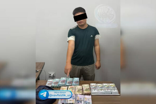Qo‘qonda 120 ming dollar qalbaki kupyuralarni sotmoqchi bo‘lgan shaxs ushlandi