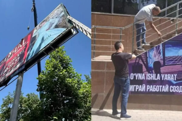 Toshkentda 2 mingdan ortiq peshlavha olib tashlandi